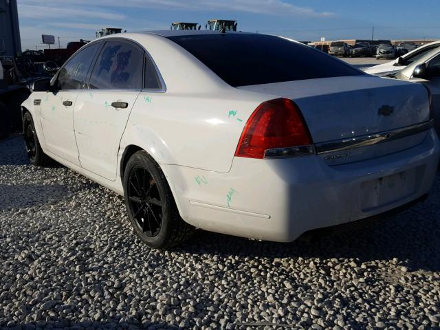 6G1MK5T28BL539775 - 2011 CHEVROLET CAPRICE PO WHITE photo 3