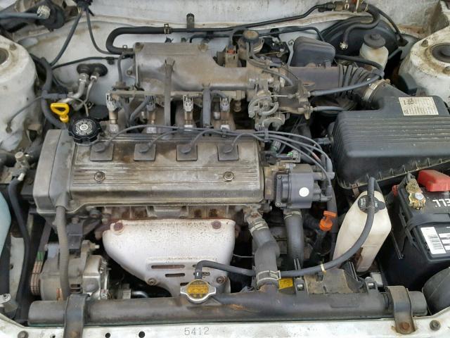 2T1BB02E9VC189983 - 1997 TOYOTA COROLLA DX WHITE photo 7