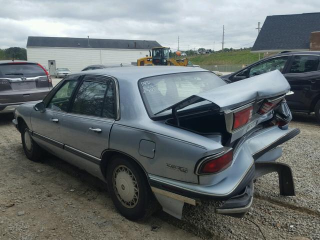 1G4HP52L3RH410384 - 1994 BUICK LESABRE CU BLUE photo 3