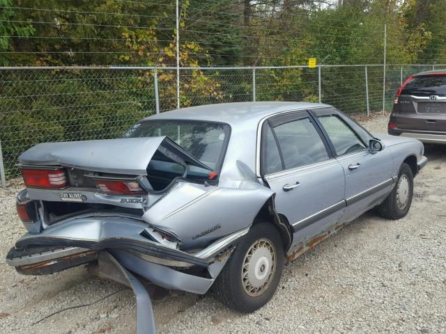 1G4HP52L3RH410384 - 1994 BUICK LESABRE CU BLUE photo 4