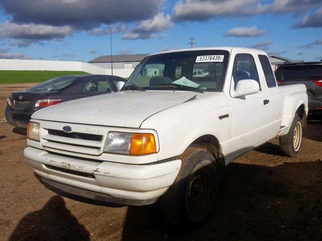 1FTDR15X4RPA51640 - 1994 FORD RANGER SUP WHITE photo 2