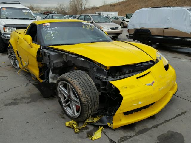 1G1YY26EX65112738 - 2006 CHEVROLET CORVETTE Z YELLOW photo 1