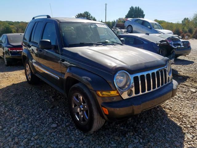 1J4GK58K56W237417 - 2006 JEEP LIBERTY LI GRAY photo 1