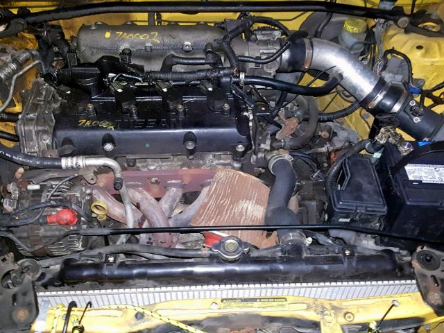 3N1AB51D14L731383 - 2004 NISSAN SENTRA SE- YELLOW photo 7