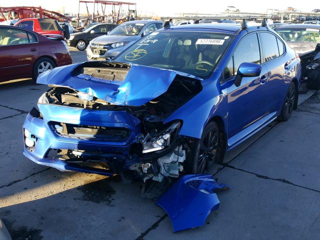 JF1VA1J62F9824622 - 2015 SUBARU WRX LIMITE BLUE photo 2