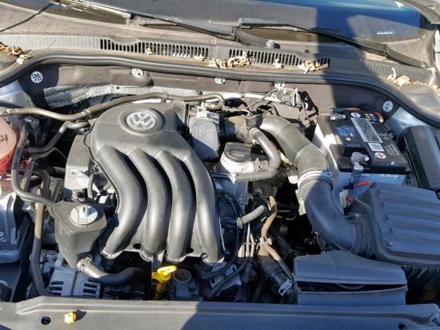 3VW1K7AJ6FM405667 - 2015 VOLKSWAGEN JETTA BASE 银色 照片 7