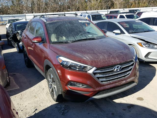 KM8J33A21HU273722 - 2017 HYUNDAI TUCSON LIM RED photo 1