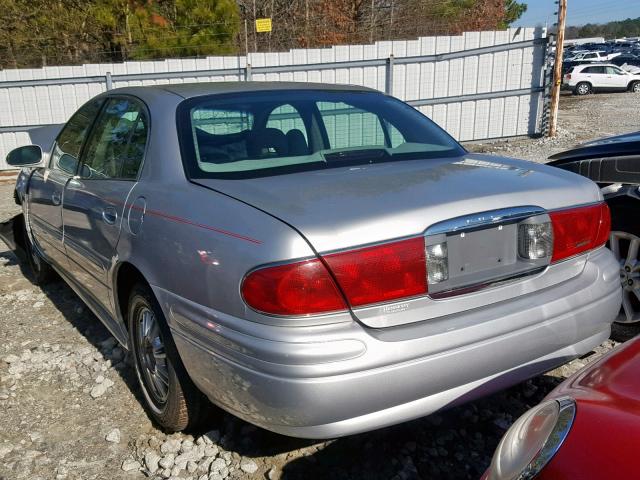 1G4HP54K334123856 - 2003 BUICK LESABRE CU SILVER photo 3