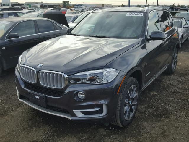 5UXKR2C55J0Z15900 - 2018 BMW X5 SDRIVE3 Սև լուսանկար 2