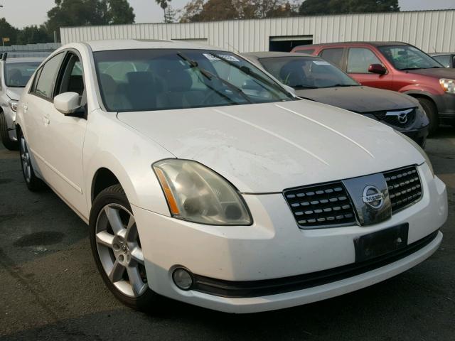 1N4BA41EX5C839365 - 2005 NISSAN MAXIMA SE WHITE photo 1