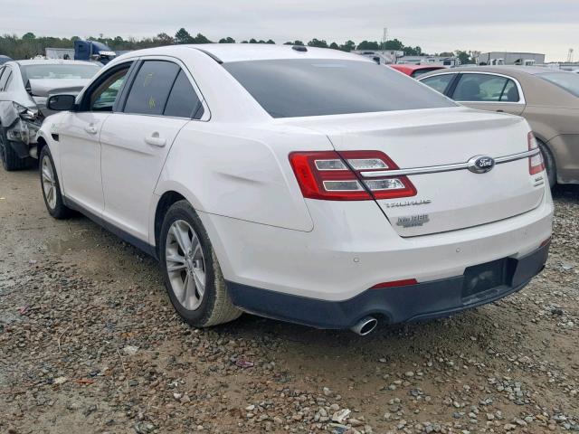 1FAHP2E82FG124124 - 2015 FORD TAURUS SEL WHITE photo 3