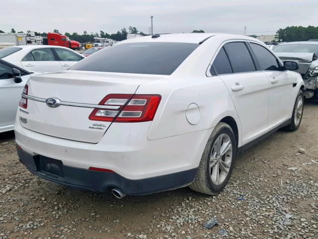 1FAHP2E82FG124124 - 2015 FORD TAURUS SEL WHITE photo 4