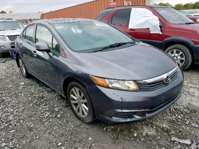 19XFB2F98CE026640 - 2012 HONDA CIVIC EXL 灰色 照片 1