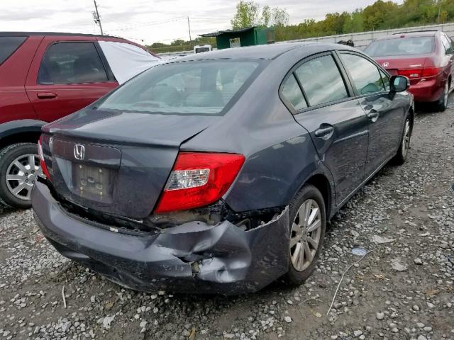 19XFB2F98CE026640 - 2012 HONDA CIVIC EXL 灰色 照片 4