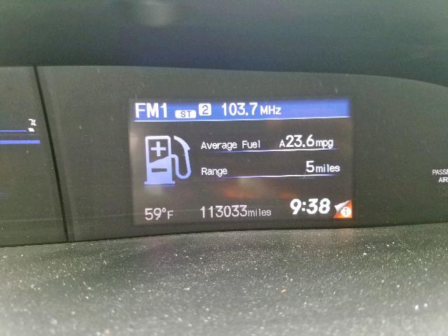 19XFB2F98CE026640 - 2012 HONDA CIVIC EXL 灰色 照片 8