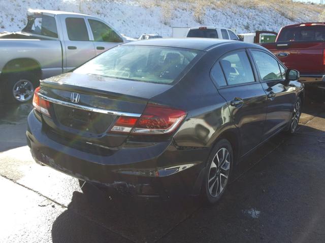 2HGFB2F97DH541376 - 2013 HONDA CIVIC EXL BROWN photo 4