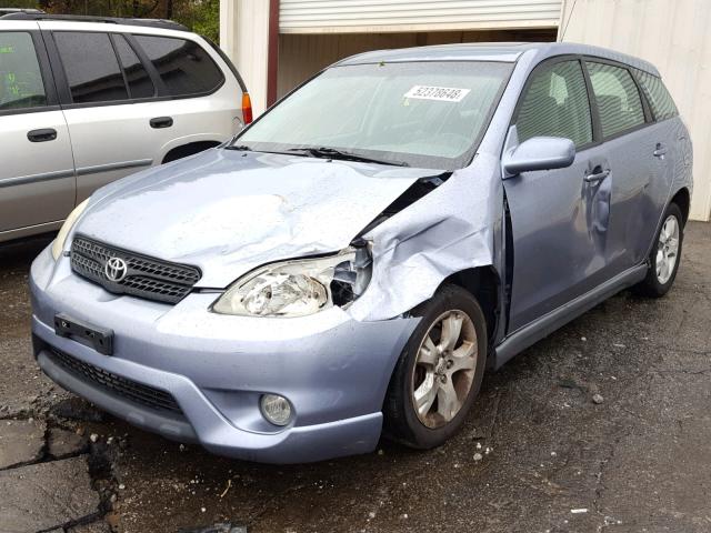 2T1KR32E05C351173 - 2005 TOYOTA MATRIX XR BLUE photo 2