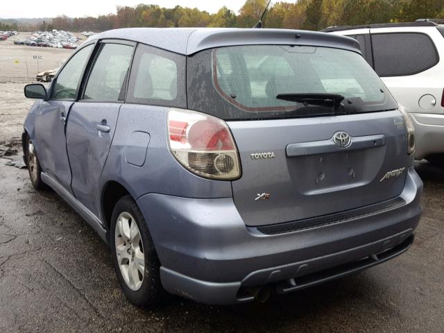 2T1KR32E05C351173 - 2005 TOYOTA MATRIX XR BLUE photo 3