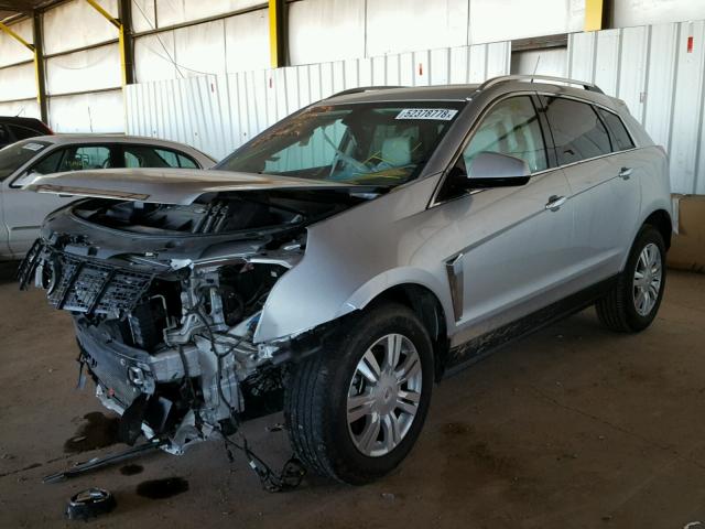 3GYFNBE32ES614195 - 2014 CADILLAC SRX LUXURY SILVER photo 2