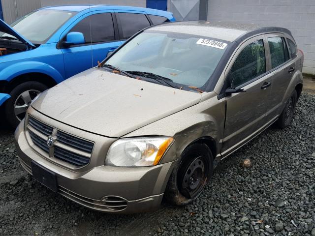 1B3HB28B08D714313 - 2008 DODGE CALIBER GOLD photo 2