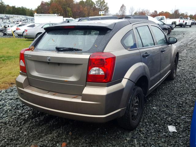 1B3HB28B08D714313 - 2008 DODGE CALIBER GOLD photo 4