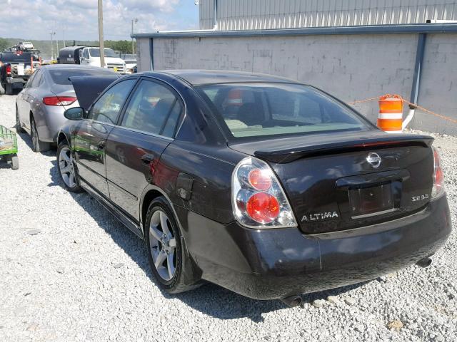 1N4BL11D46C100137 - 2006 NISSAN ALTIMA SE BLACK photo 3