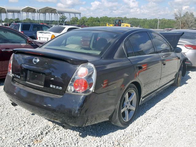 1N4BL11D46C100137 - 2006 NISSAN ALTIMA SE BLACK photo 4