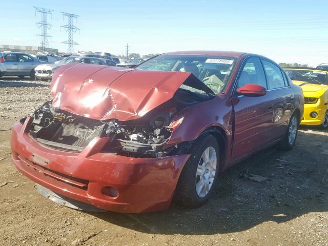 1N4AL11D05C101148 - 2005 NISSAN ALTIMA S RED photo 2