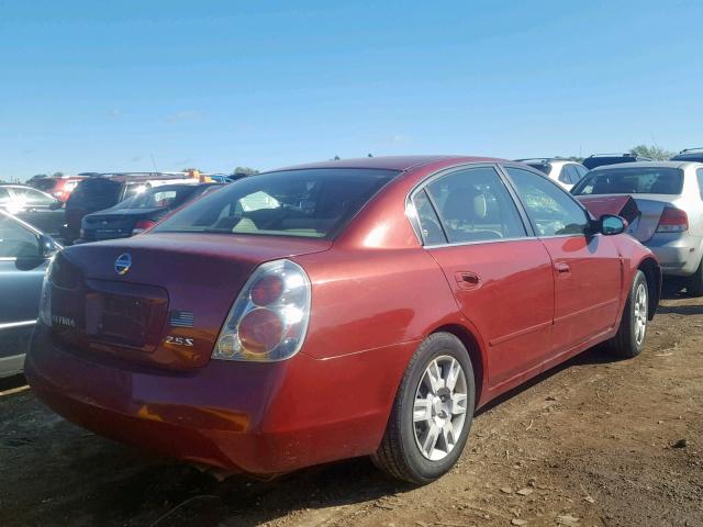 1N4AL11D05C101148 - 2005 NISSAN ALTIMA S RED photo 4