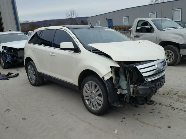 2FMDK49C48BA01142 - 2008 FORD EDGE LIMIT WHITE photo 1