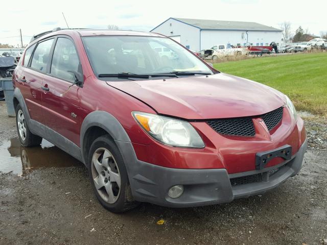 5Y2SL62823Z457754 - 2003 PONTIAC VIBE RED photo 1