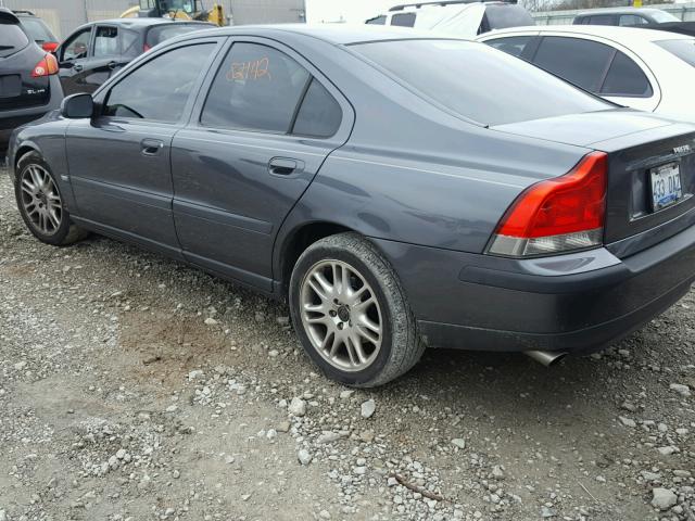 YV1RS58D132286935 - 2003 VOLVO S60 2.4T GRAY photo 3
