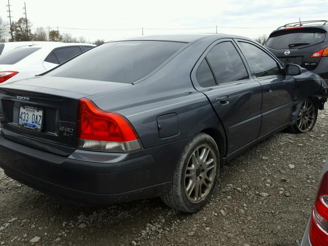 YV1RS58D132286935 - 2003 VOLVO S60 2.4T GRAY photo 4