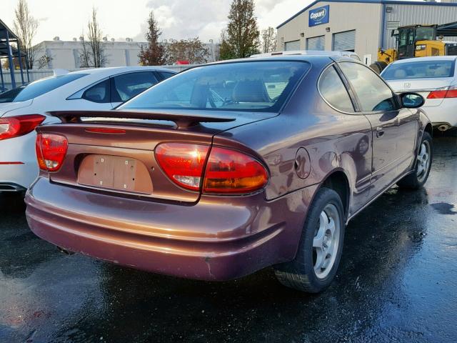 1G3NF12E2XC360351 - 1999 OLDSMOBILE ALERO GLS MAROON photo 4