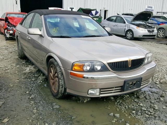 1LNHM86S22Y628012 - 2002 LINCOLN LS ოქროსფერი ფოტო 1