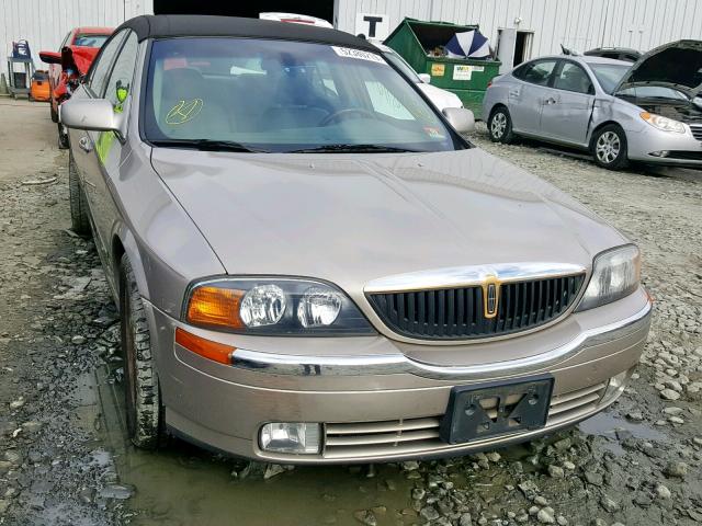 1LNHM86S22Y628012 - 2002 LINCOLN LS ოქროსფერი ფოტო 9