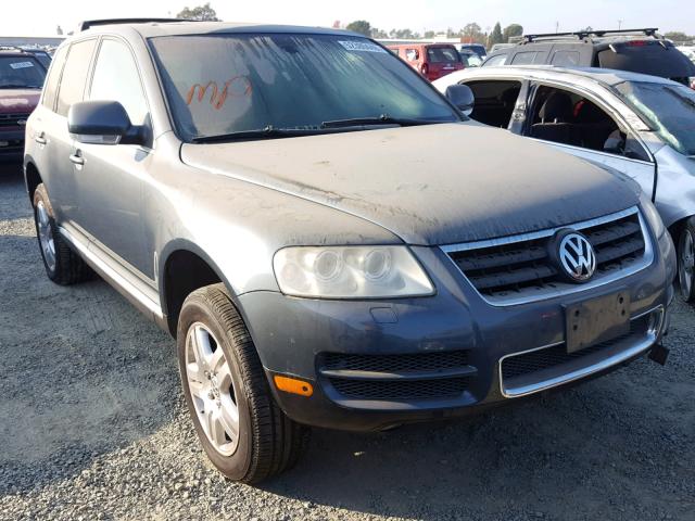 WVGCM77L84D071726 - 2004 VOLKSWAGEN TOUAREG 4. GRAY photo 1