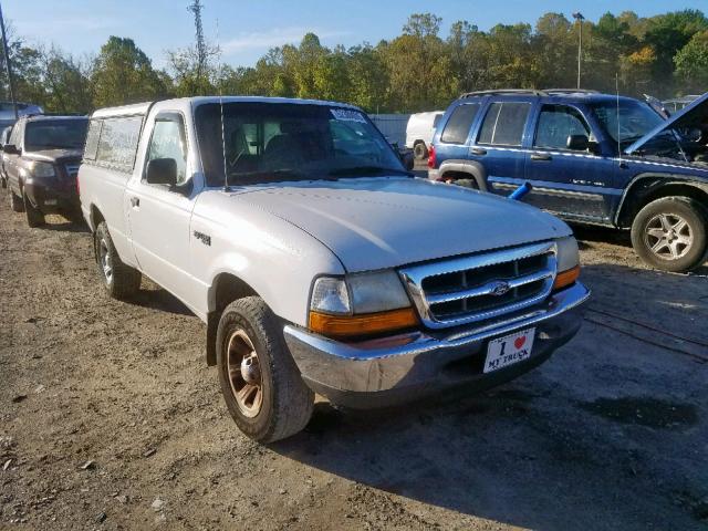 1FTYR10C8YTA69361 - 2000 FORD RANGER WHITE photo 1