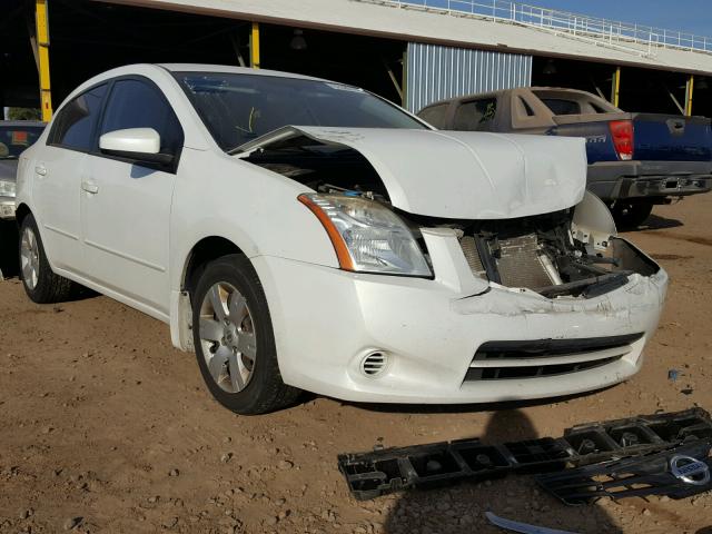 3N1AB6AP2BL667903 - 2011 NISSAN SENTRA 2.0 WHITE photo 1