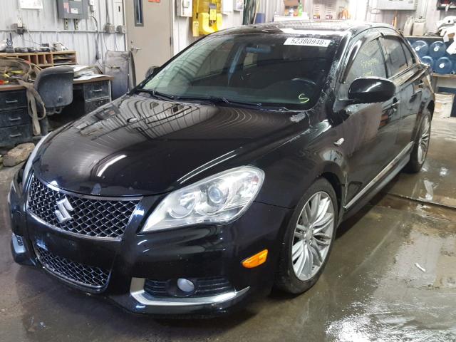 JS2RF9A62C6100315 - 2012 SUZUKI KIZASHI SP BLACK photo 2