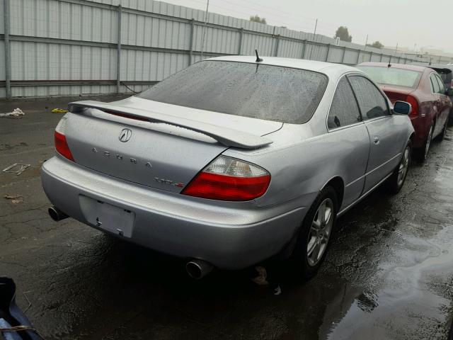 19UYA42763A006970 - 2003 ACURA 3.2CL TYPE SILVER photo 4