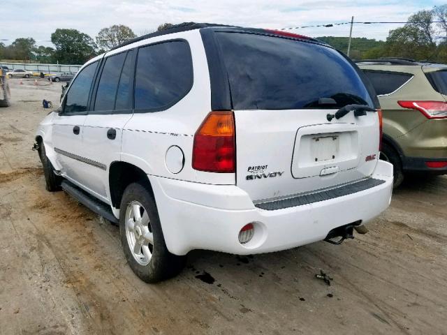 1GKDS13SX72109762 - 2007 GMC ENVOY WHITE photo 3