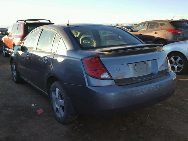 1G8AK55F46Z113019 - 2006 SATURN ION LEVEL CHARCOAL photo 3