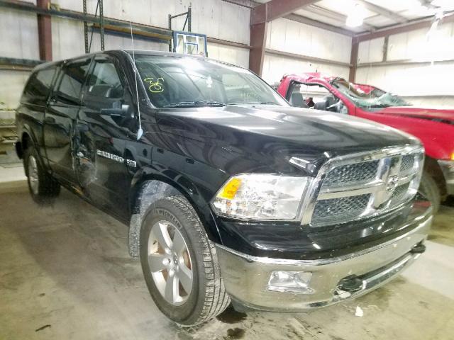 1C6RD7LT1CS305453 - 2012 DODGE RAM 1500 S BLACK photo 1