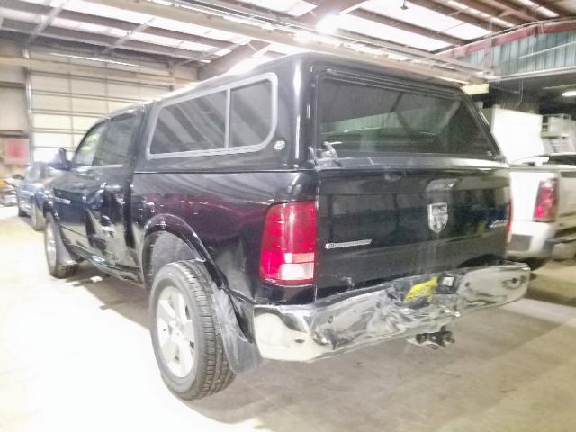 1C6RD7LT1CS305453 - 2012 DODGE RAM 1500 S BLACK photo 3