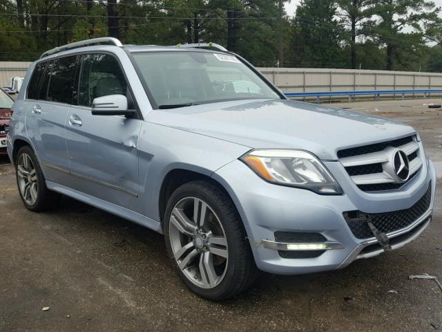 WDCGG5HB0DG035061 - 2013 MERCEDES-BENZ GLK 350 SILVER photo 1