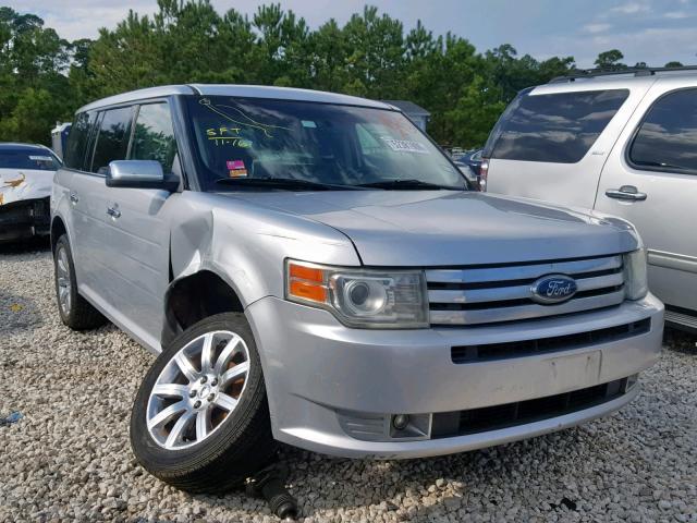 2FMGK5DC7BBD00240 - 2011 FORD FLEX LIMIT SILVER photo 1