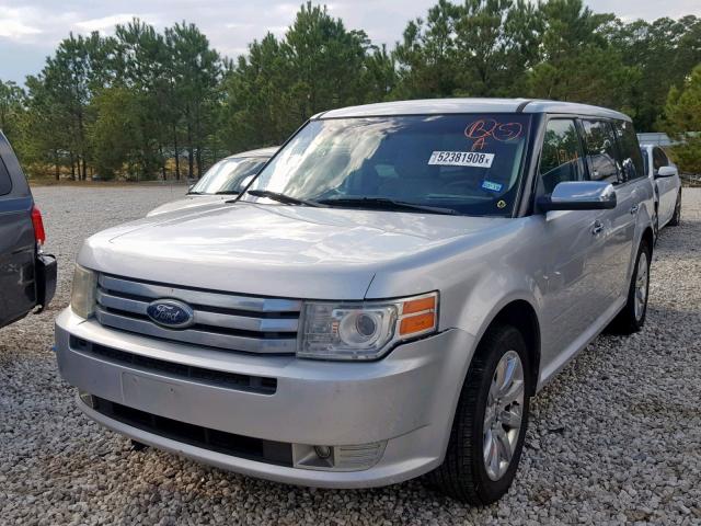 2FMGK5DC7BBD00240 - 2011 FORD FLEX LIMIT SILVER photo 2