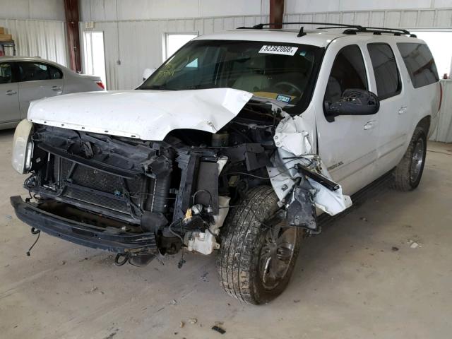 1GKFC16057J185296 - 2007 GMC YUKON XL C WHITE photo 2