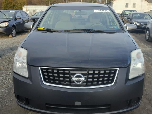 3N1AB61E97L707805 - 2007 NISSAN SENTRA 2.0 GRAY photo 9